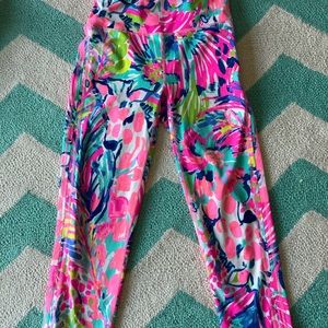 HTF Lilly Pulitzer Gumbo Limbo Luxletic leggings